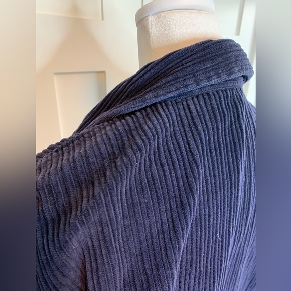 Vintage Express Navy Blue Corduroy Jacket Size Medium - Picture 6 of 10